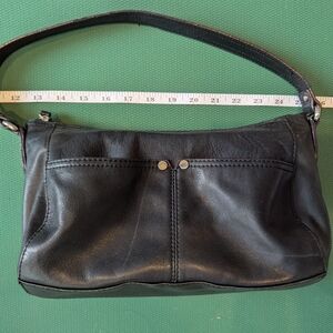 Tignanello Dark Green Leather Purse